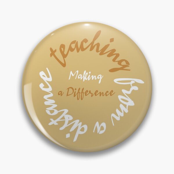 Item preview, Teaching from a Distance Still Making a Difference - Funny Teacher Tshirt designed and sold by Naufaal.