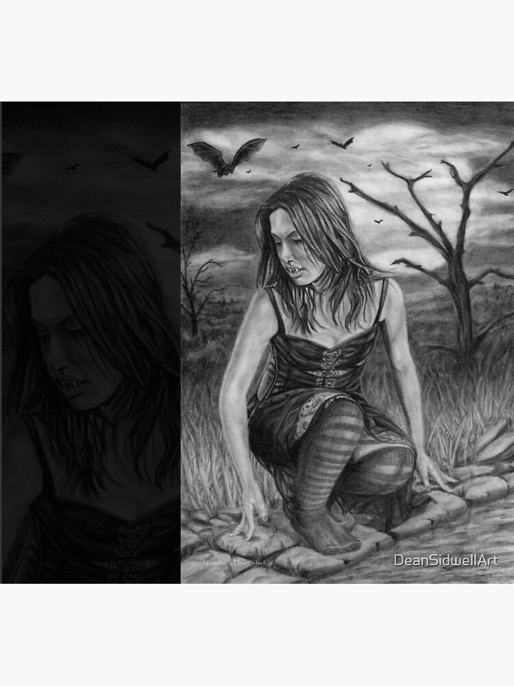 Nocturnal: Original drawing by Dean Sidwell by DeanSidwellArt