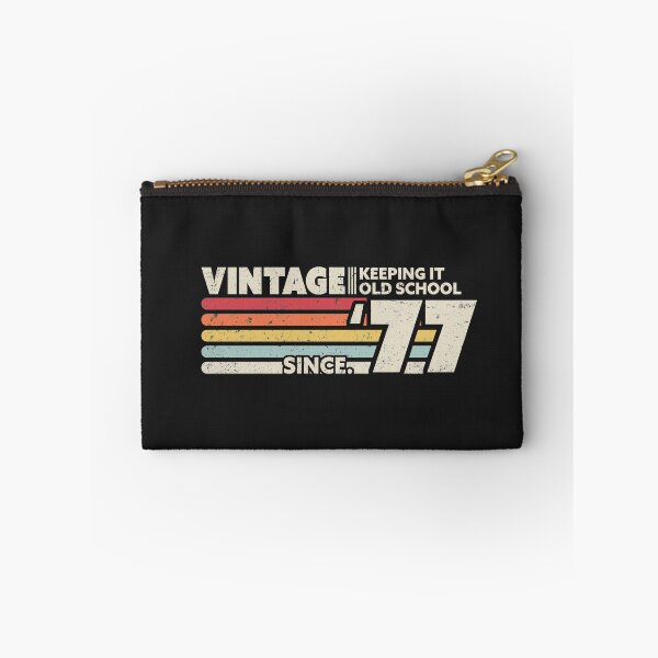 Item preview, 1977 Vintage, Keeping It Old School Since '77 Retro Birthday Design designed and sold by PackAPunch.