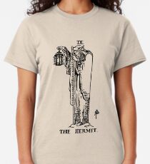The Hermit Tarot Card Classic T-Shirt