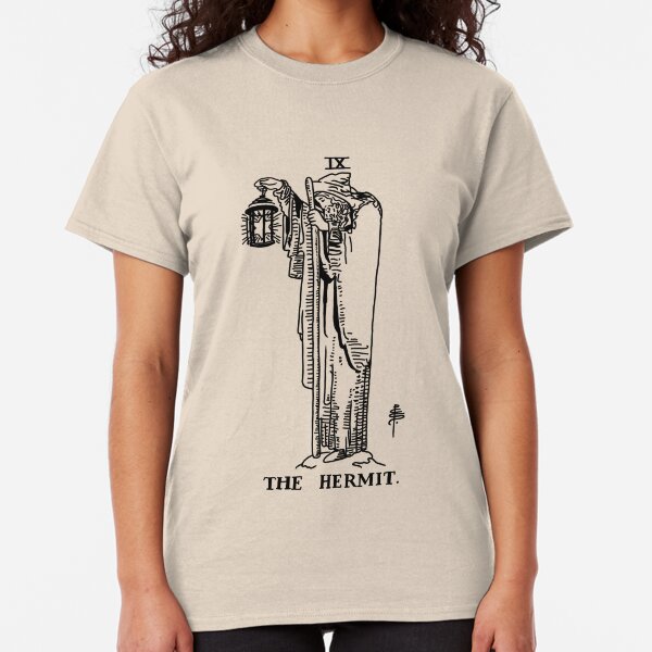 The Hermit Tarot Card Classic T-Shirt