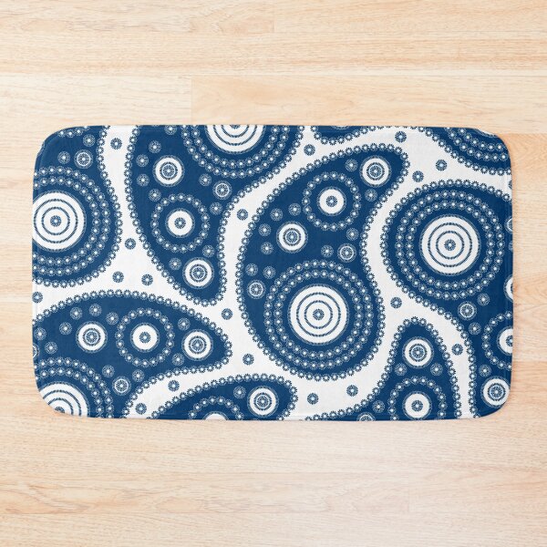 Item preview, Blue Paisley Pattern designed and sold by illustrateme.