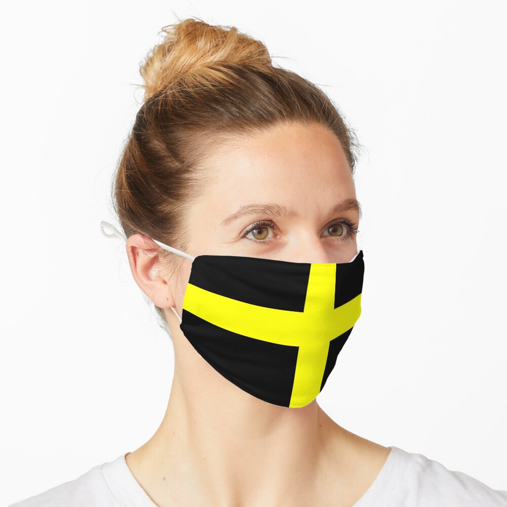 Baner Dewi Sant, Flag of Saint David, Wales, Welsh Flag Mask