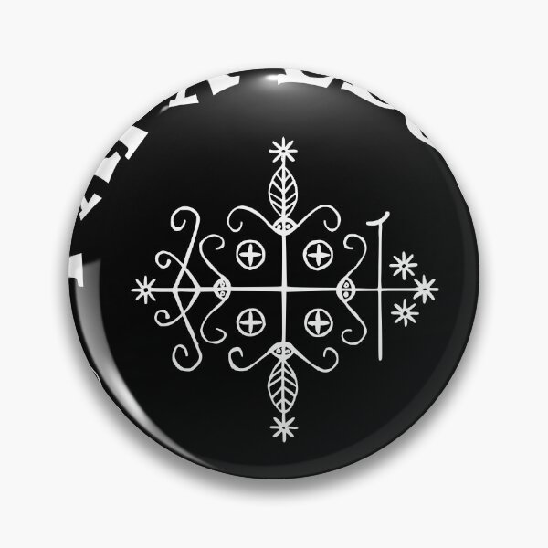 Artikelvorschau, Papa Legba Crossroads Gate Keeper Voudou Loa Veve entworfen und verkauft von h44k0n.