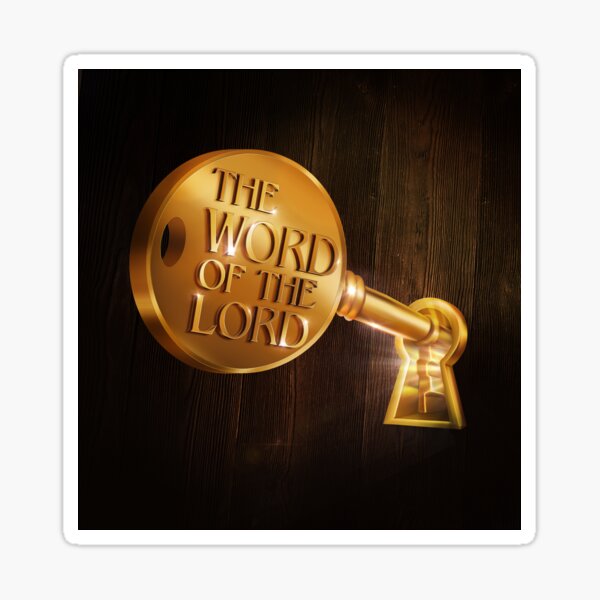 Item preview, The Word of the lord is the key to salvation designed and sold by Shaun Joseph.