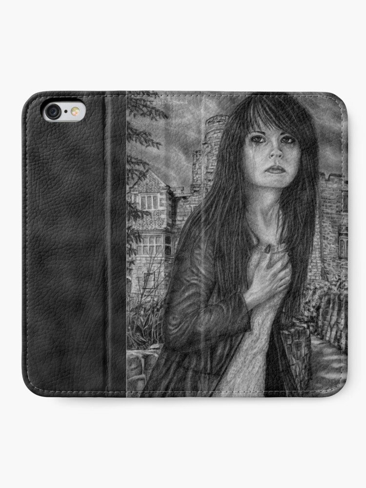 Alternate view of Leaving. Original artwork by Dean Sidwell iPhone Wallet