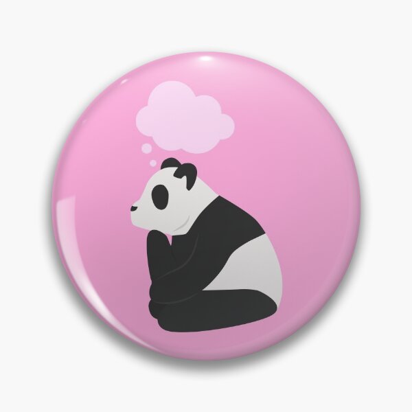 Item preview, Pondering Panda Cherry Blossom designed and sold by animinimal.
