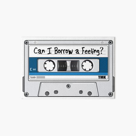 Borrow Cassette Art Board Print