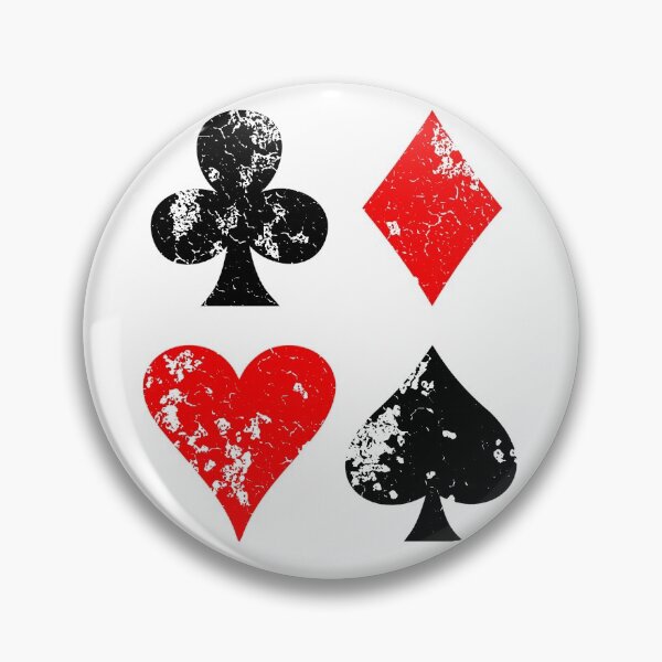 Item preview, playing cards distressed retro gambling hearts spades Design designed and sold by h44k0n.