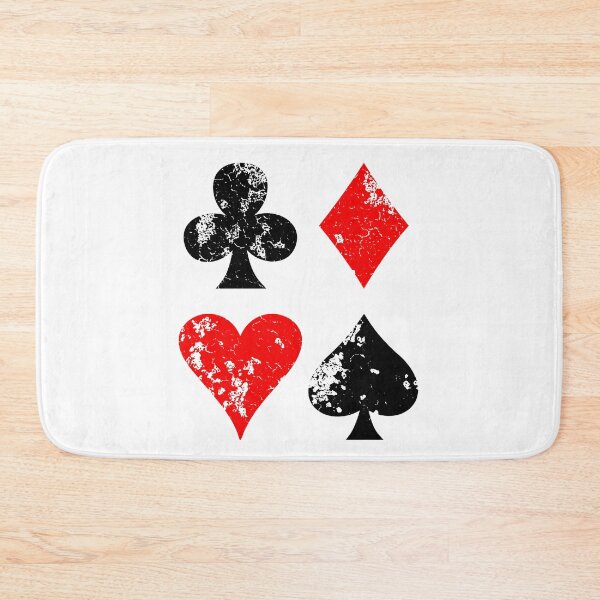 Item preview, playing cards distressed retro gambling hearts spades Design designed and sold by h44k0n.