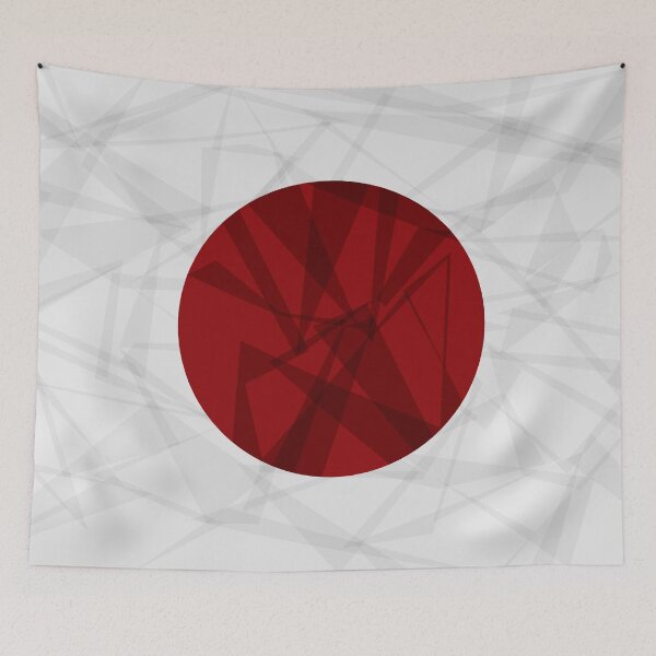 Artikelvorschau, Japanische Flagge entworfen und verkauft von fimbisdesigns.