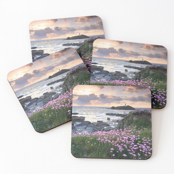 Item preview, Thrift at Sunset (Godrevy) designed and sold by bitm2007.