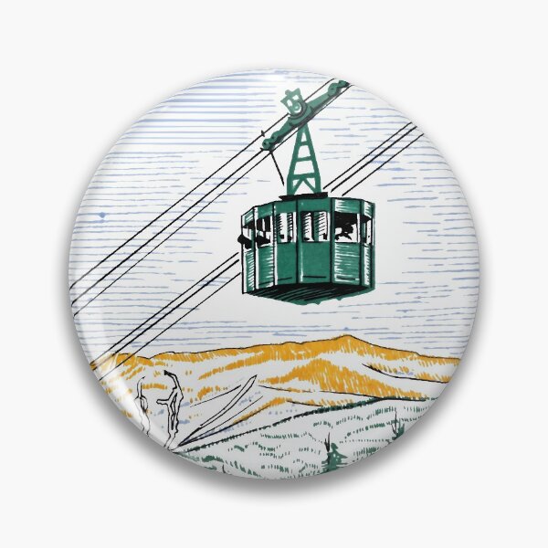 Item preview, Vintage Franconia Notch Aerial Tramway designed and sold by eriktdesign.