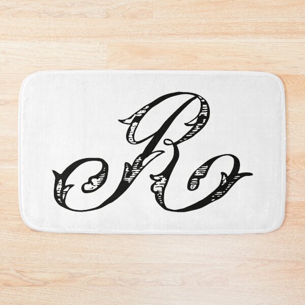 Item preview, Vintage Stylish Black and White Monogram Letter R designed and sold by Vintage-TM.