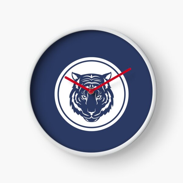 "Tiger Gaze" Clock