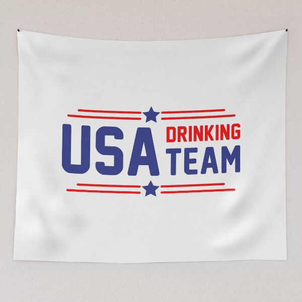 Item preview, USA Drinking Team 4th of July designed and sold by AlessiaJD.