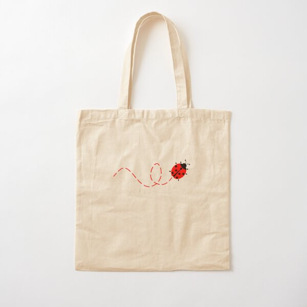 Ladybug Cotton Tote Bag