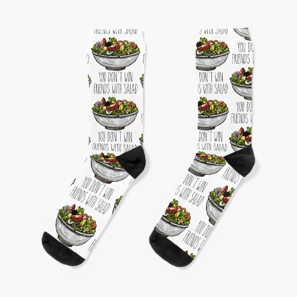 Simpsons Salad Socks