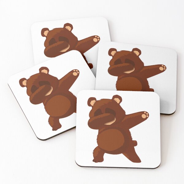 Item preview, Dabbing Bear Cool Brown  designed and sold by CDSDesign.