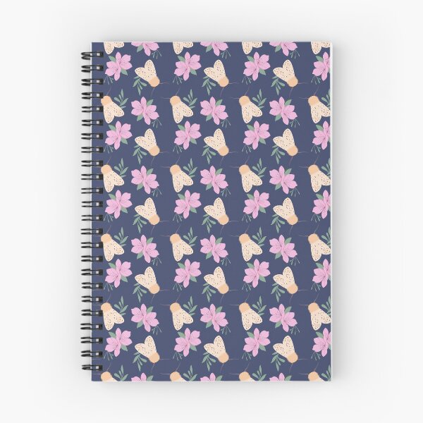 Item preview, Cute Moth with cherry blossoms designed and sold by marianarausch.