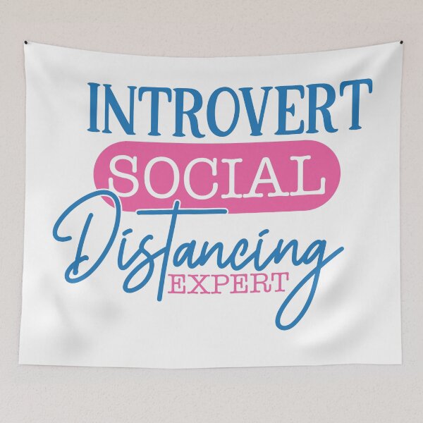 Item preview, Introvert social distancing expert designed and sold by Brian Kroijer.