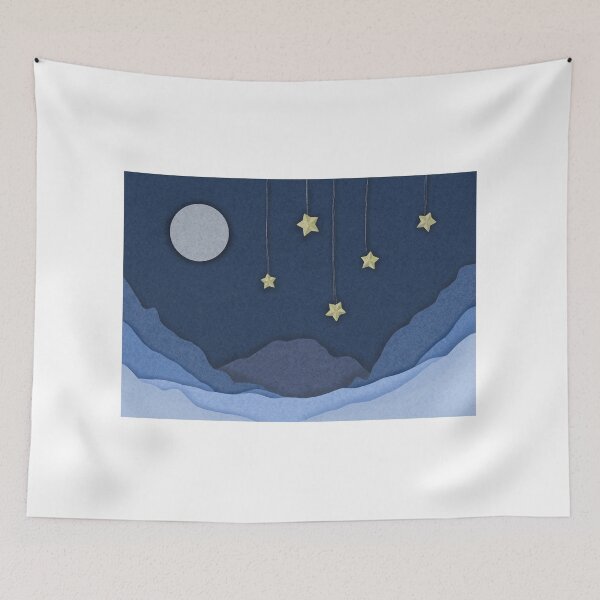 Item preview, Goodnight stars and moon designed and sold by Pickle-Lily.