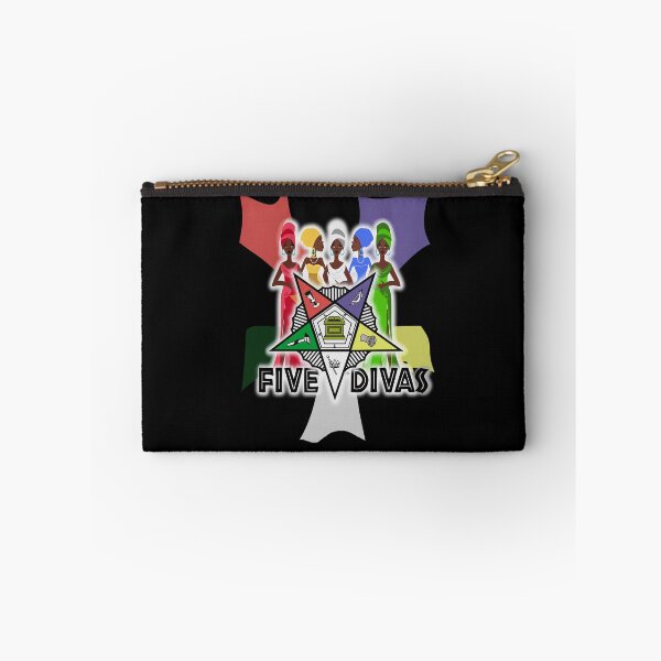 Item preview, OES Style Order Of The Eastern Star Logo Sistar Freemason Five Divas designed and sold by TopTeeShop.
