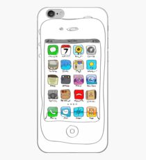 Phone illustration iPhone Case