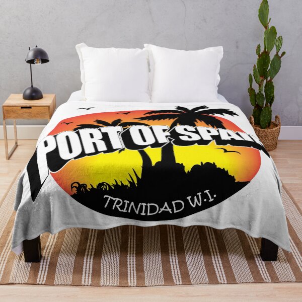 Artikelvorschau, Port of Spain, Trinidad tropischer Sonnenuntergang entworfen und verkauft von IdentiTee Studios.