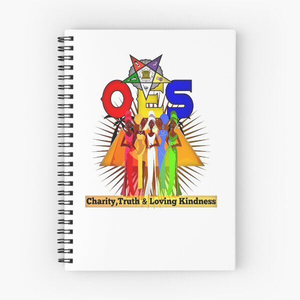 Item preview,  OES Style Order Of The Eastern Star Logo Sistar Freemason designed and sold by TopTeeShop.