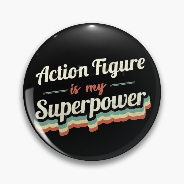 Item preview, Action Figure is my Superpower  designed and sold by Custom365.