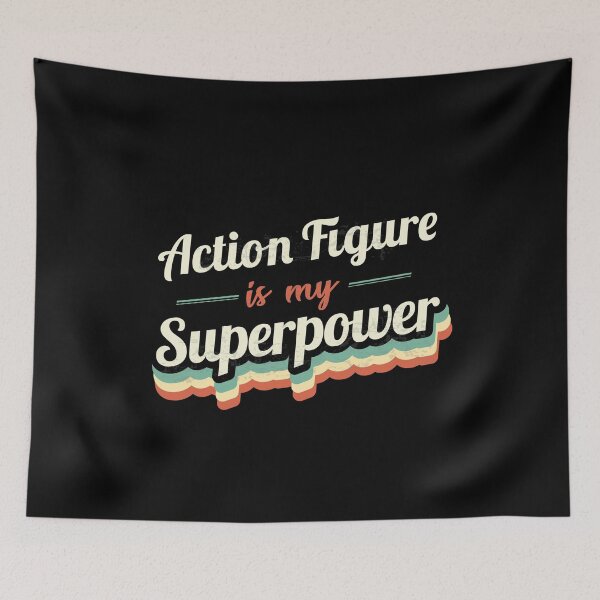 Item preview, Action Figure is my Superpower  designed and sold by Custom365.