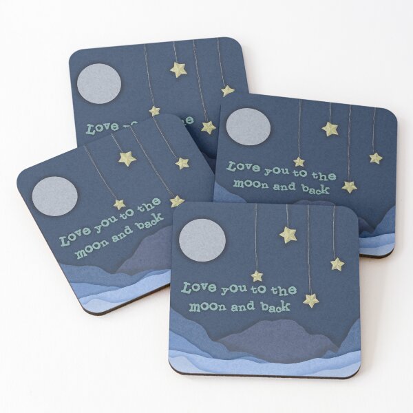 Item preview, Goodnight - Love you to the moon and back. designed and sold by Pickle-Lily.