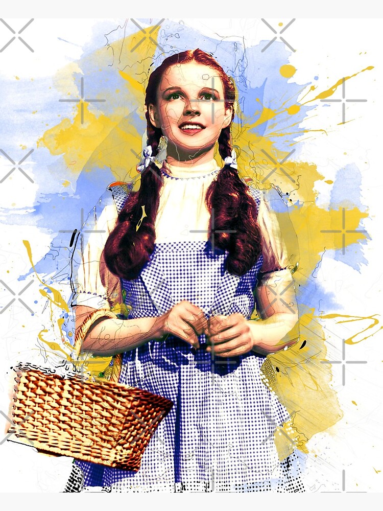 dorothy-wizard-of-oz-art-print-for-sale-by-missclarabow-redbubble