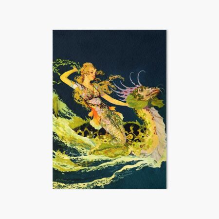 Item preview, “Beauty and the Dragon” Cover by Willy Pogany designed and sold by PatricianneK.