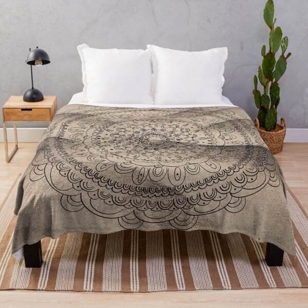 Item preview, Mandala on Sand #1 #boho #wall #decor #art designed and sold by Anita's & Bella's Art.