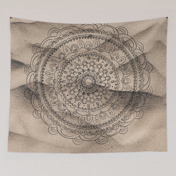 Item preview, Mandala on Sand #1 #boho #wall #decor #art  designed and sold by Anita's & Bella's Art.