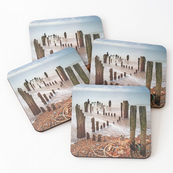 Item preview, Groynes at Rye Harbour designed and sold by bitm2007.