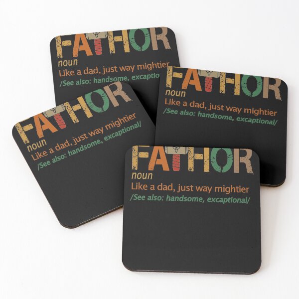 Item preview, Fa-Thor Like Dad Just Way Mightier Hero Fathers Day designed and sold by LubaArce.