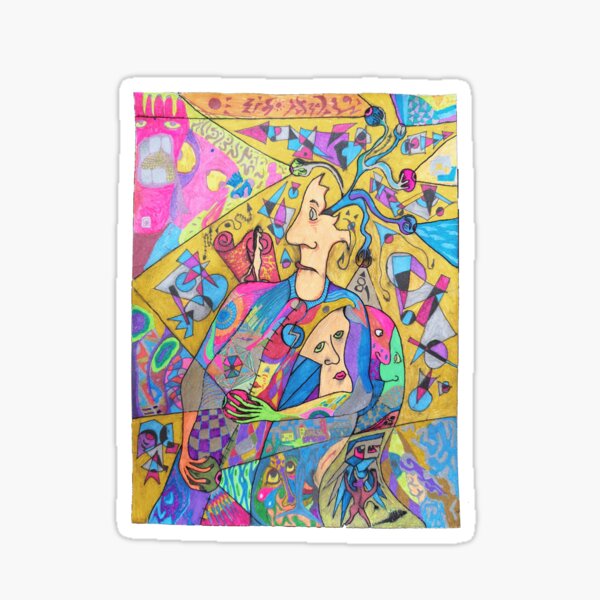 "Argos the AllSeeing" Sticker for Sale by JuliaUndPaul Redbubble