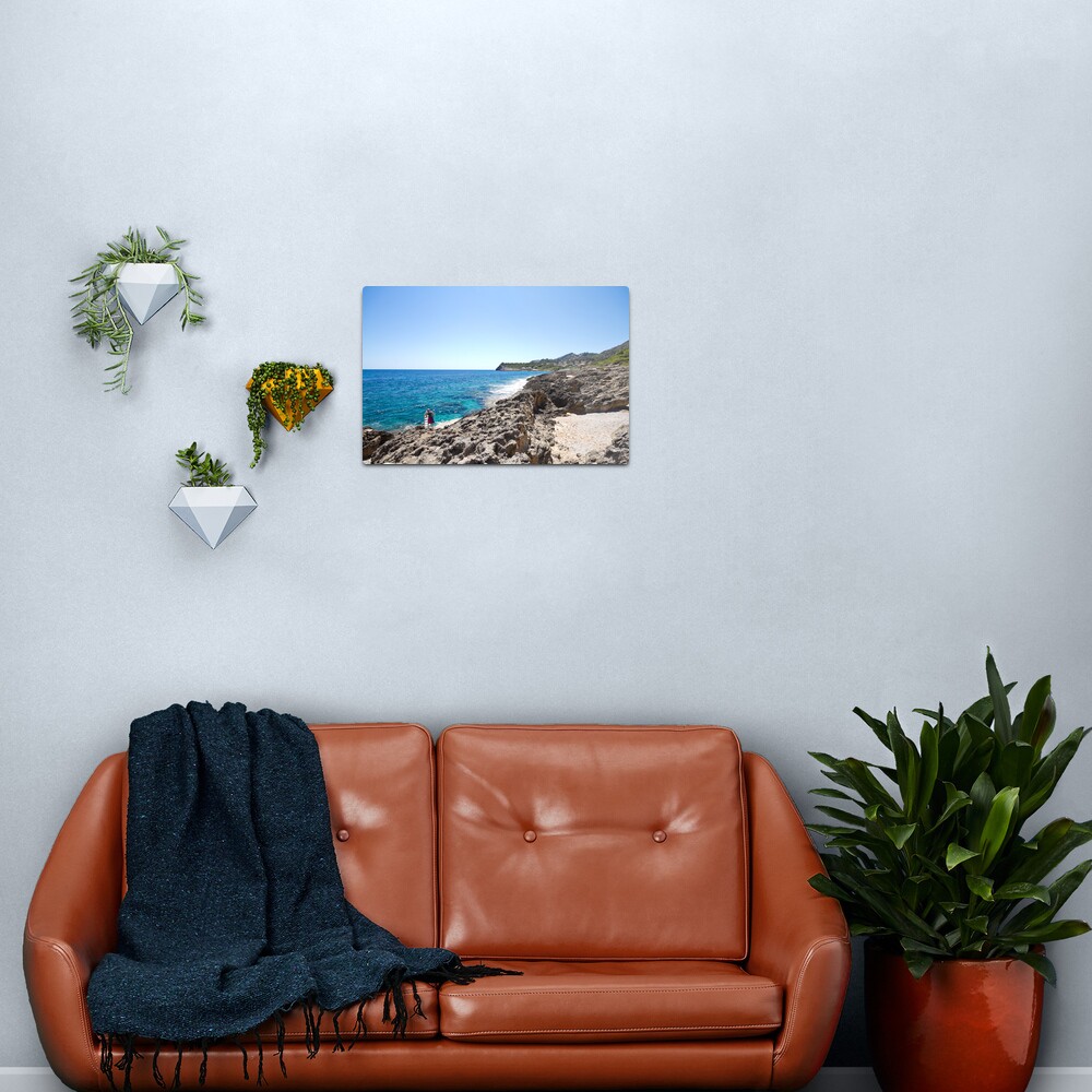 How to be one with the Sea Metal Print