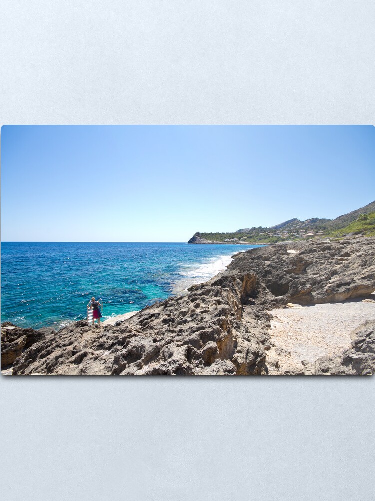 Alternate view of How to be one with the Sea Metal Print