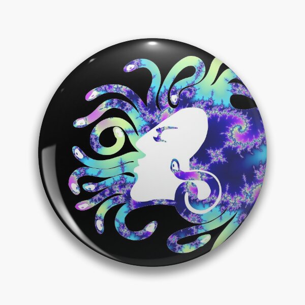 Item preview, Medusa - Color - Black Background designed and sold by Christian Fasy.