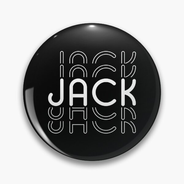 Item preview, Name Jack in Black and White Style designed and sold by Time-is-Money.