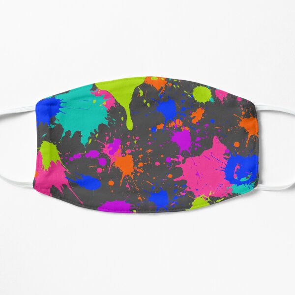 Splatoon ink Flat Mask