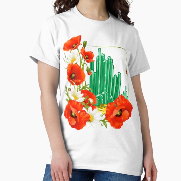 Item preview, Emerald City Poppies designed and sold by wozsimps.