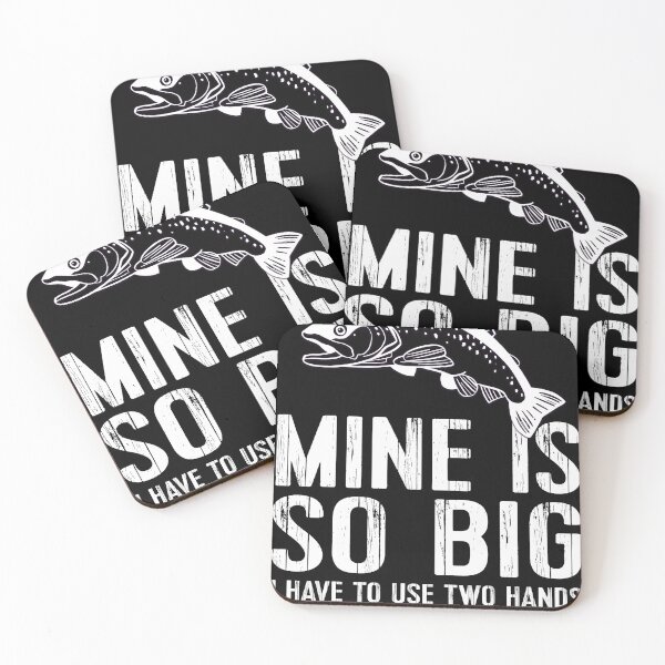 Item preview, Funny Fishing Gift Fly Rod Mine Is So Big Trout designed and sold by brightandbold.