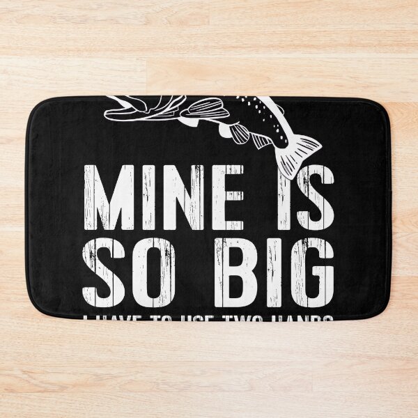 Item preview, Funny Fishing Gift Fly Rod Mine Is So Big Trout designed and sold by brightandbold.
