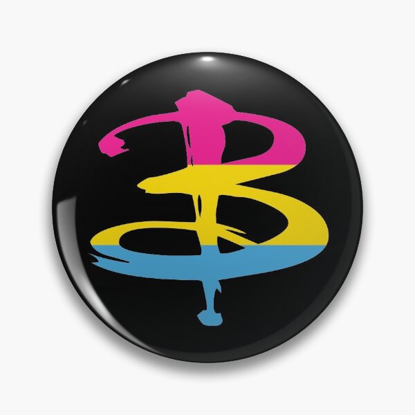 Item preview, B Logo Pansexual Pride - Buffy designed and sold by Queerdelion.