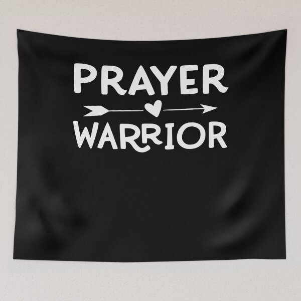 Item preview, Jesus Christian Gift God Prayer Warrior Bible Verse designed and sold by brightandbold.